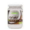 Βιολογικό virgin coconut oil 550g σε μεγάλο γυάλινο βαζάκι